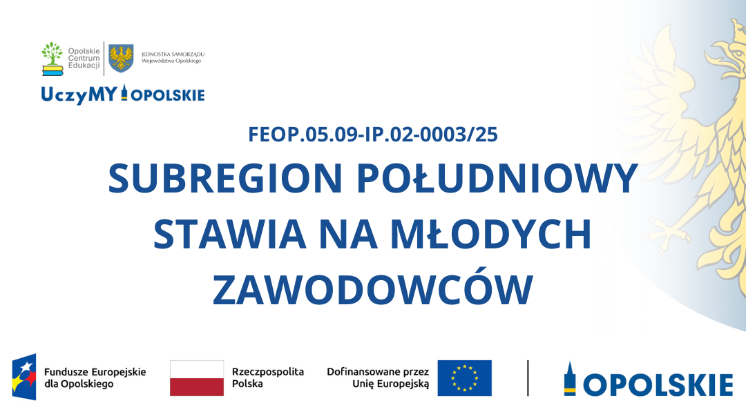 Subregion Południowy stawia na młodych zawodowc&oacute;w