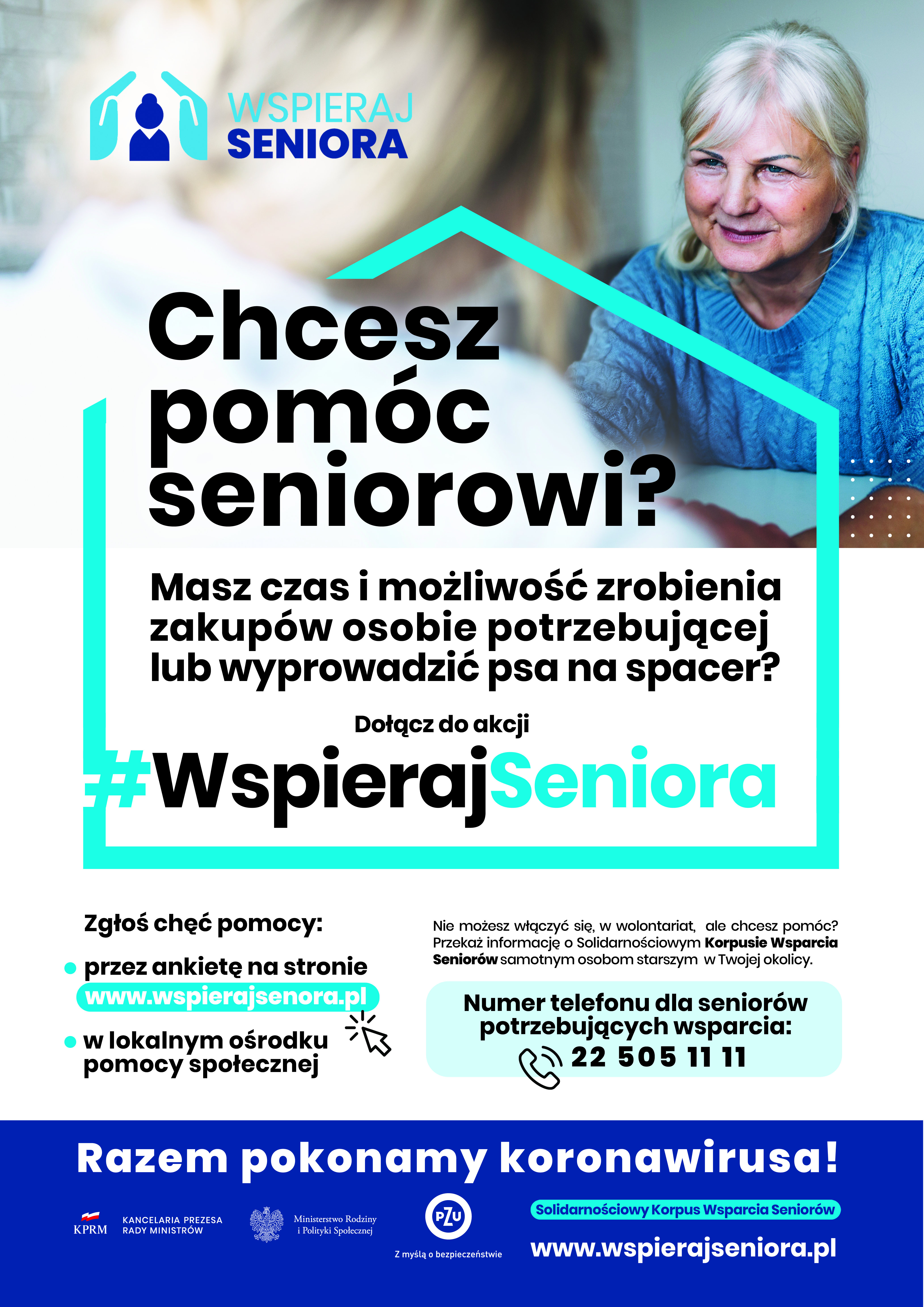 www.wspierajseniora.pl – adres dla wolontariuszy